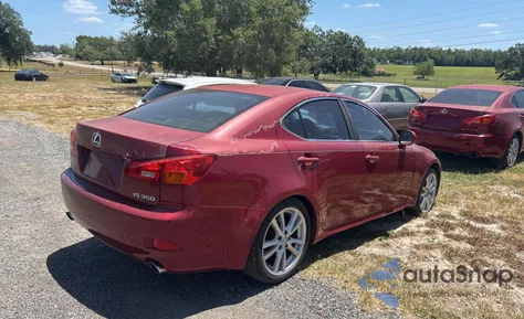 2006 Lexus Is 350 z USA, uszkodzony, nr VIN JTHBE262165001506